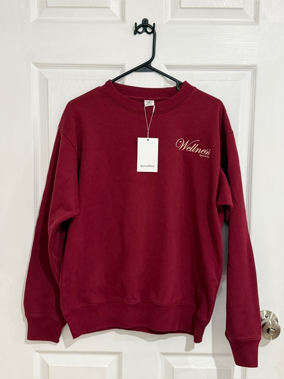 NWT S&R Merlot Sweatshirt